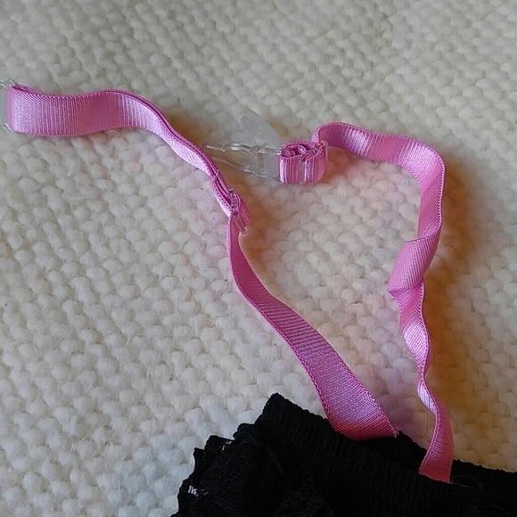 Black ruffled tight holder - Picture 4 of 5